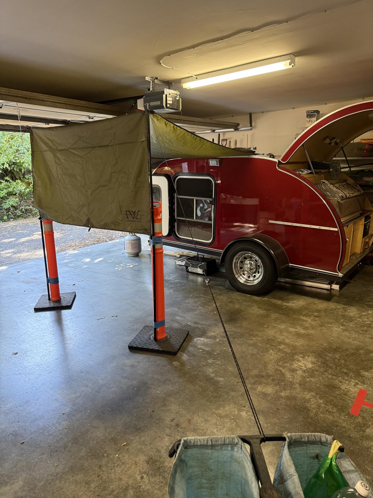 Portable Car Awning for SUV Van, 10 x 5.6 ft customer photo 1