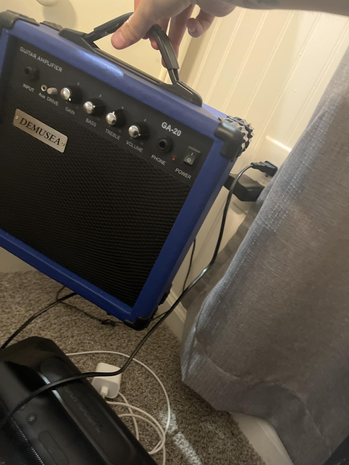 Electric Guitar Amplifier 20w Guitar Amp Starter Beginner Practice Small Portable Travel customer photo 2