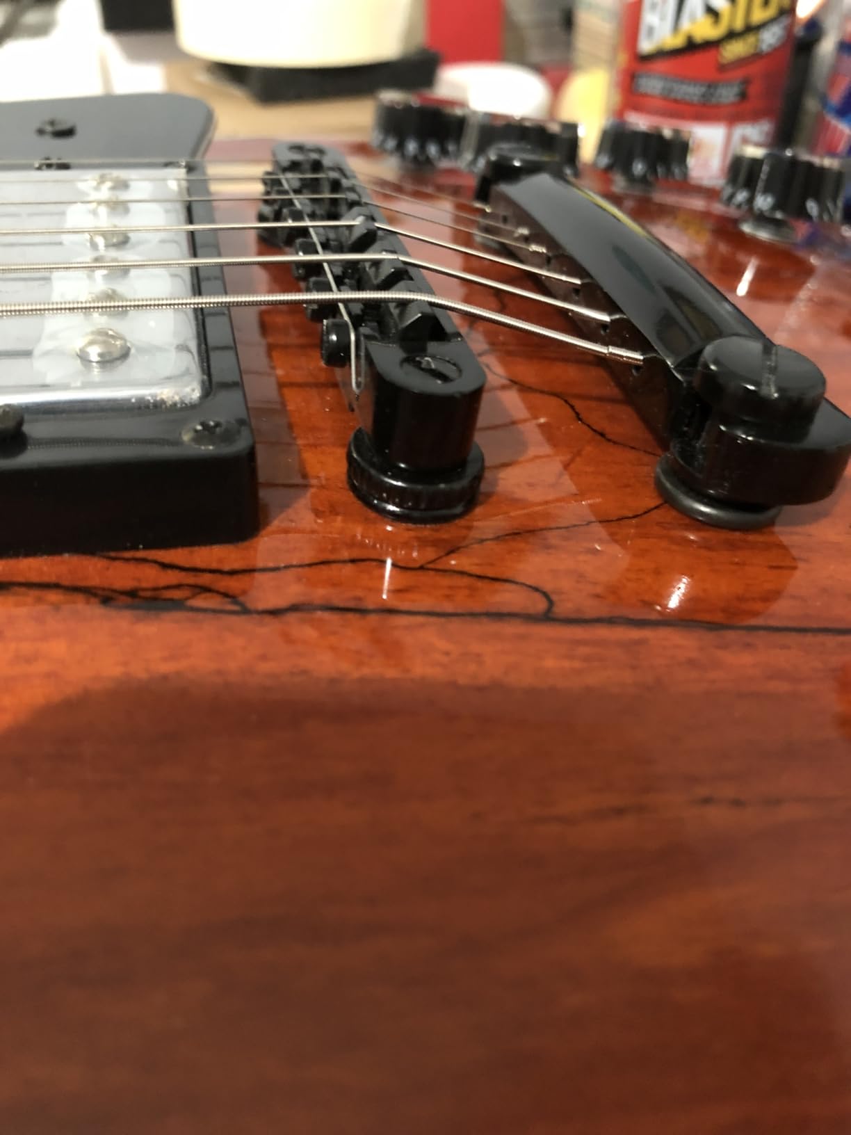 Tario Electric Guitar Spalted Maple Top with Okoume Body Maple Neck customer photo 1