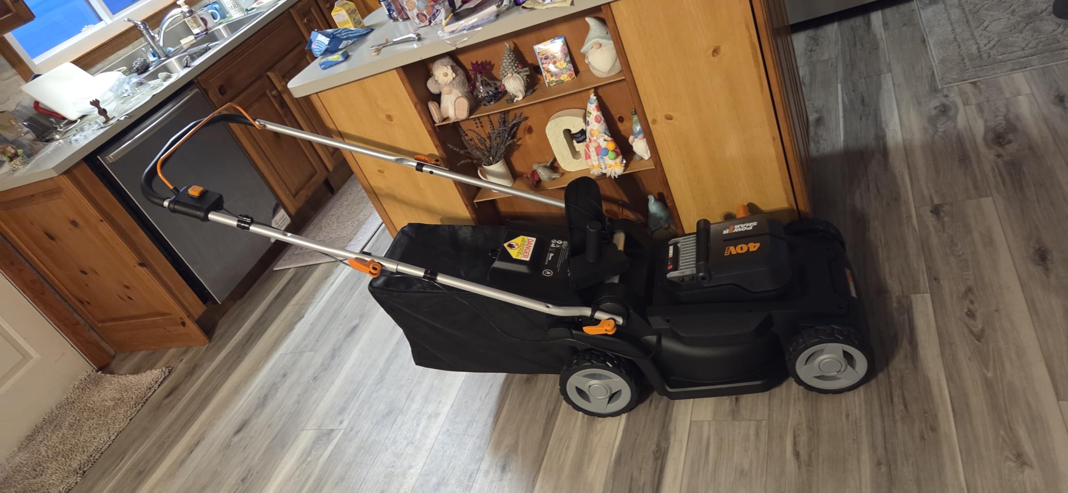 Worx Cordless Lawn Mower, 40V 17