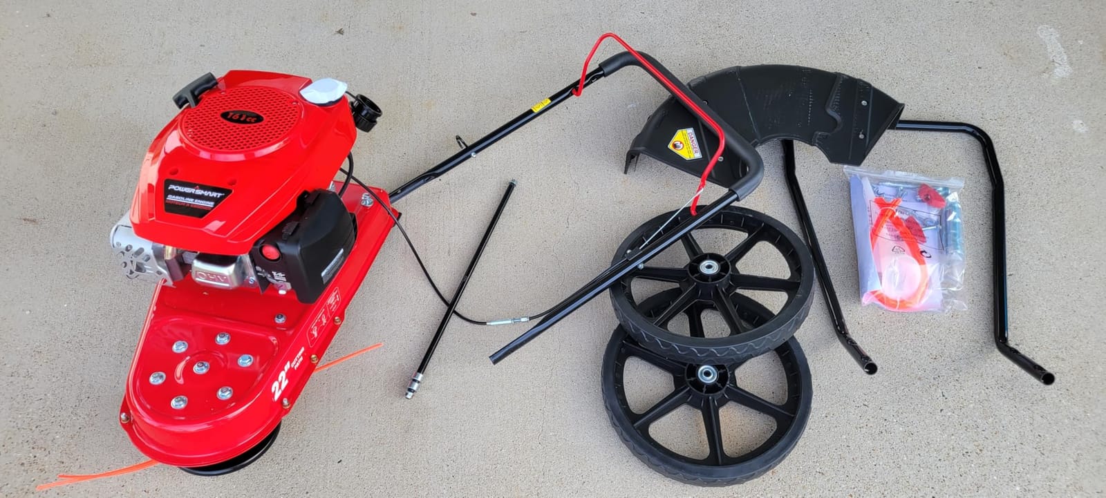 PowerSmart 22-inch 170cc Walk Behind String Trimmer customer photo 1