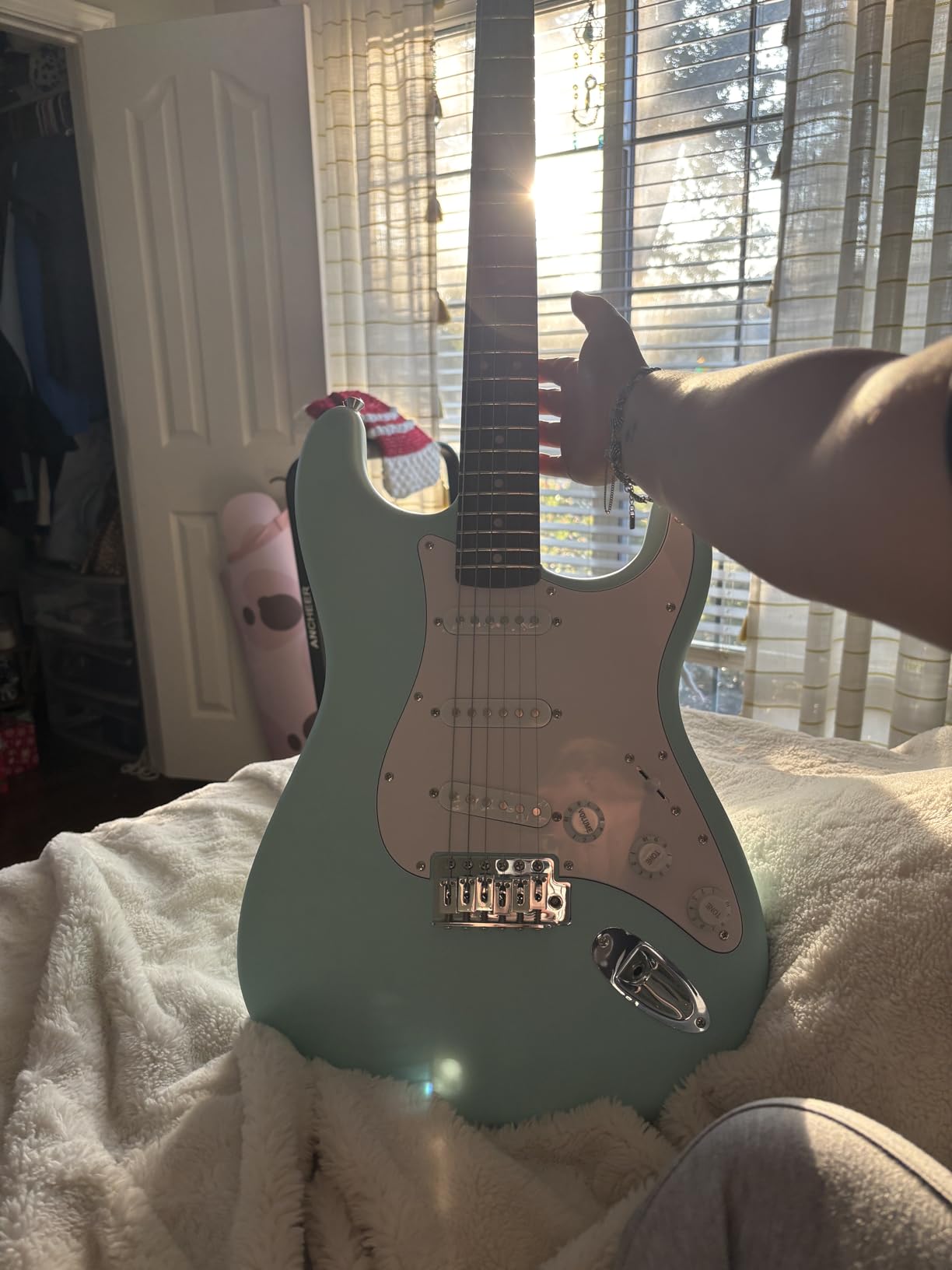 Squier Stratocaster - California Blue customer photo 2