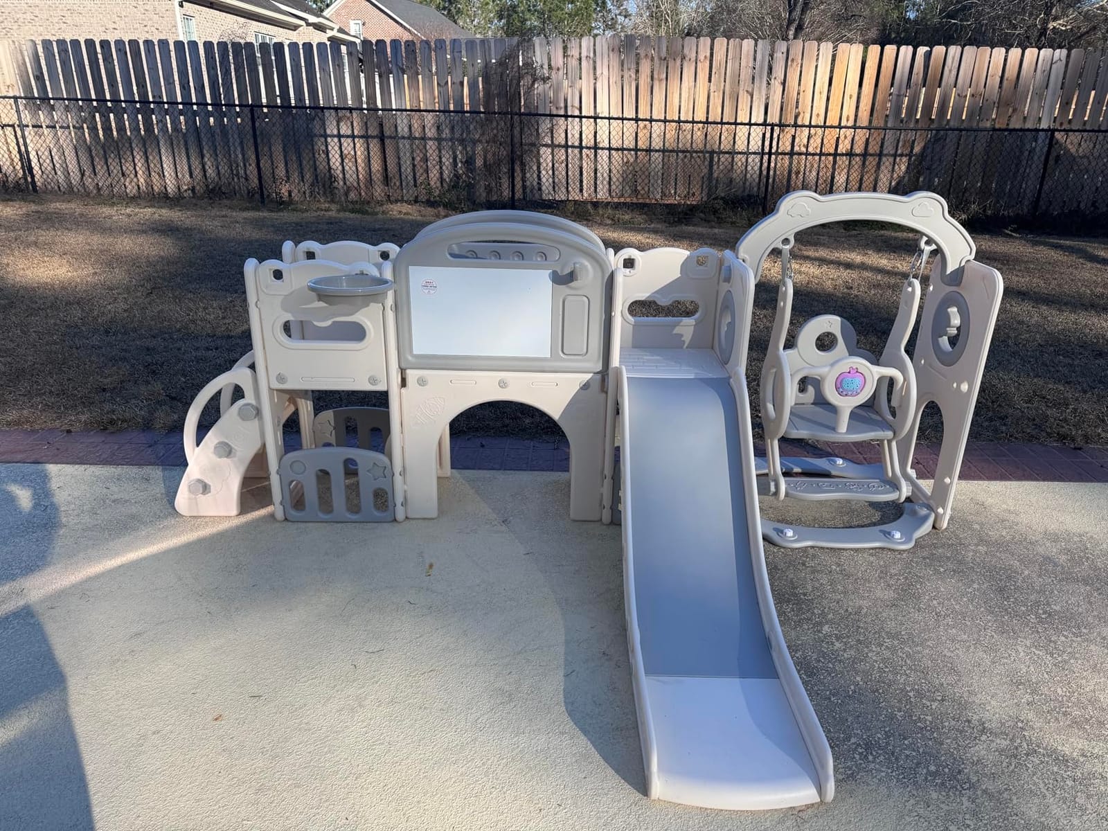 Lovegirls 12-in-1 Toddler Outdoor Playset with Swing Set customer photo 2