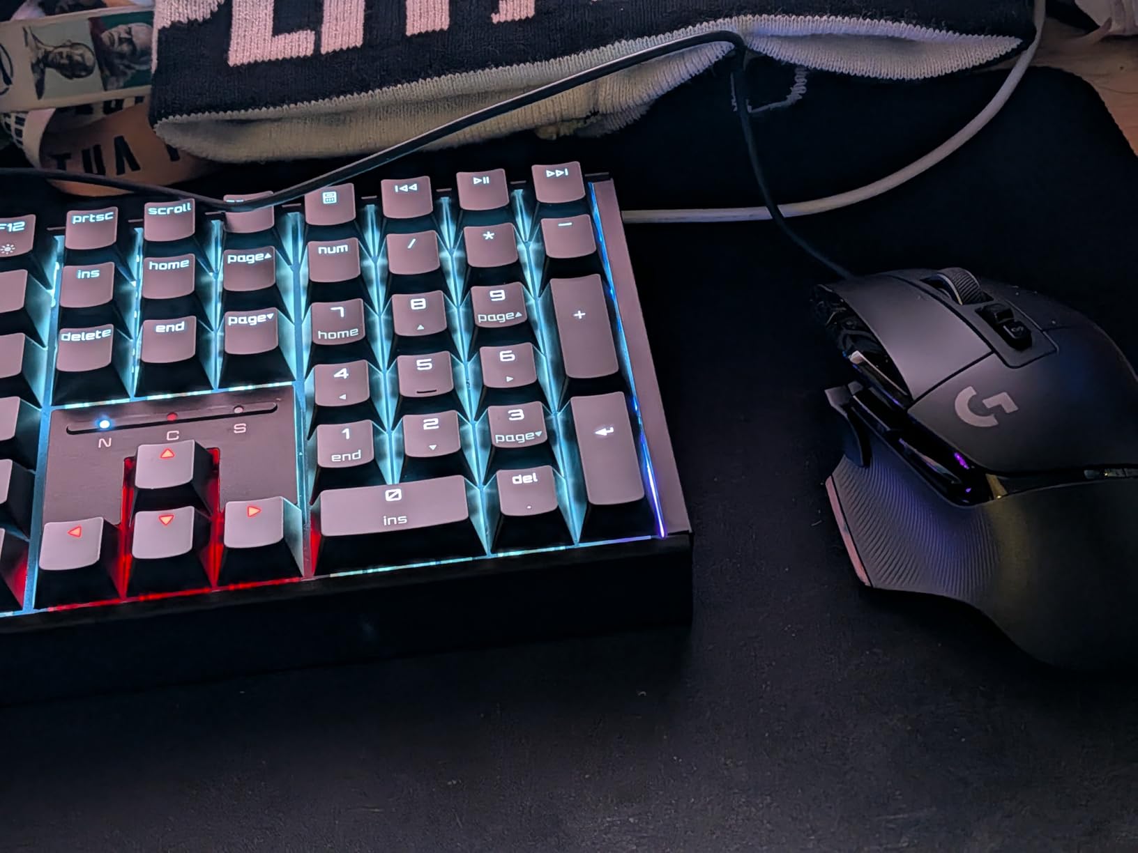 Cherry XTRFY MX 3.1 Wired Mechanical Gaming Keyboard, MX2A Silent RED Switches, Black customer photo 1