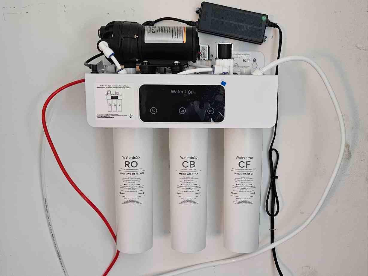 Waterdrop T3-M Remineralization Reverse Osmosis Water Filter, 450 GPD customer photo 2