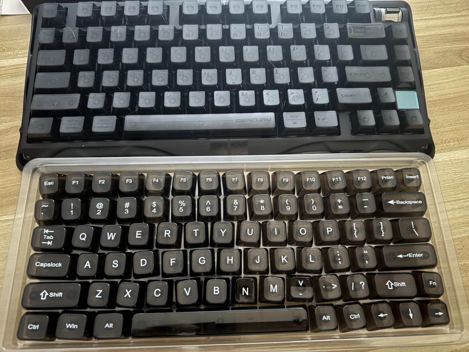 dagaladoo Clear keycaps Set,Translucent Keyboard keycaps,Jelly Key caps customer photo 1