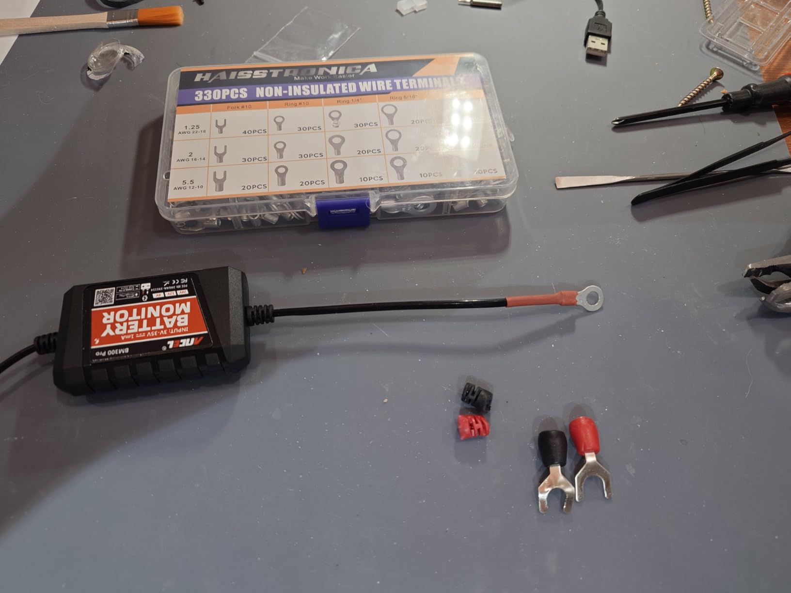 ANCEL BM1000 Bluetooth Battery Monitor, 400A Smart Shunt for RV & Marine customer photo 2