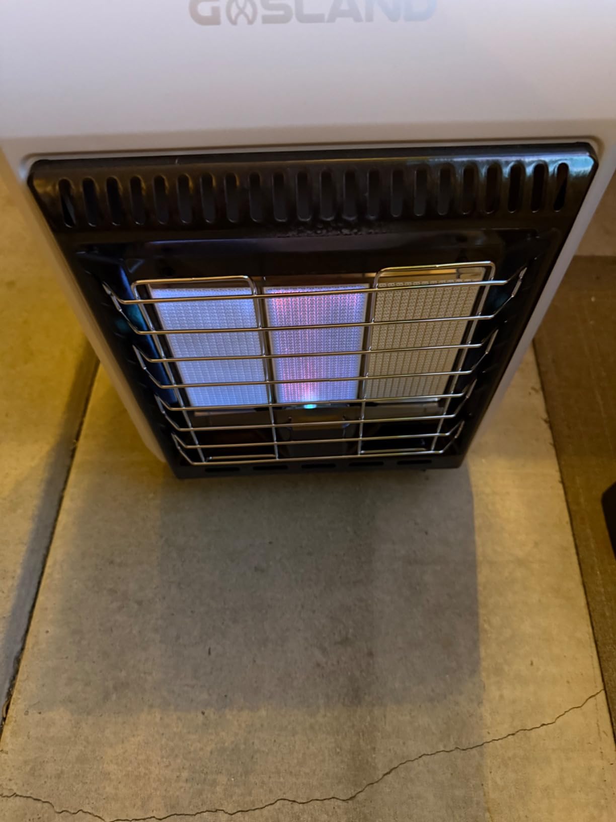 GASLAND Flame Jet 125,000 BTU Propane Force Air Heater, Portable Propane Heater for Garage, Workshop, Job Site, Outdoor Camping & Industrial Space - Fast Heating, Durable Steel Construction customer photo 2