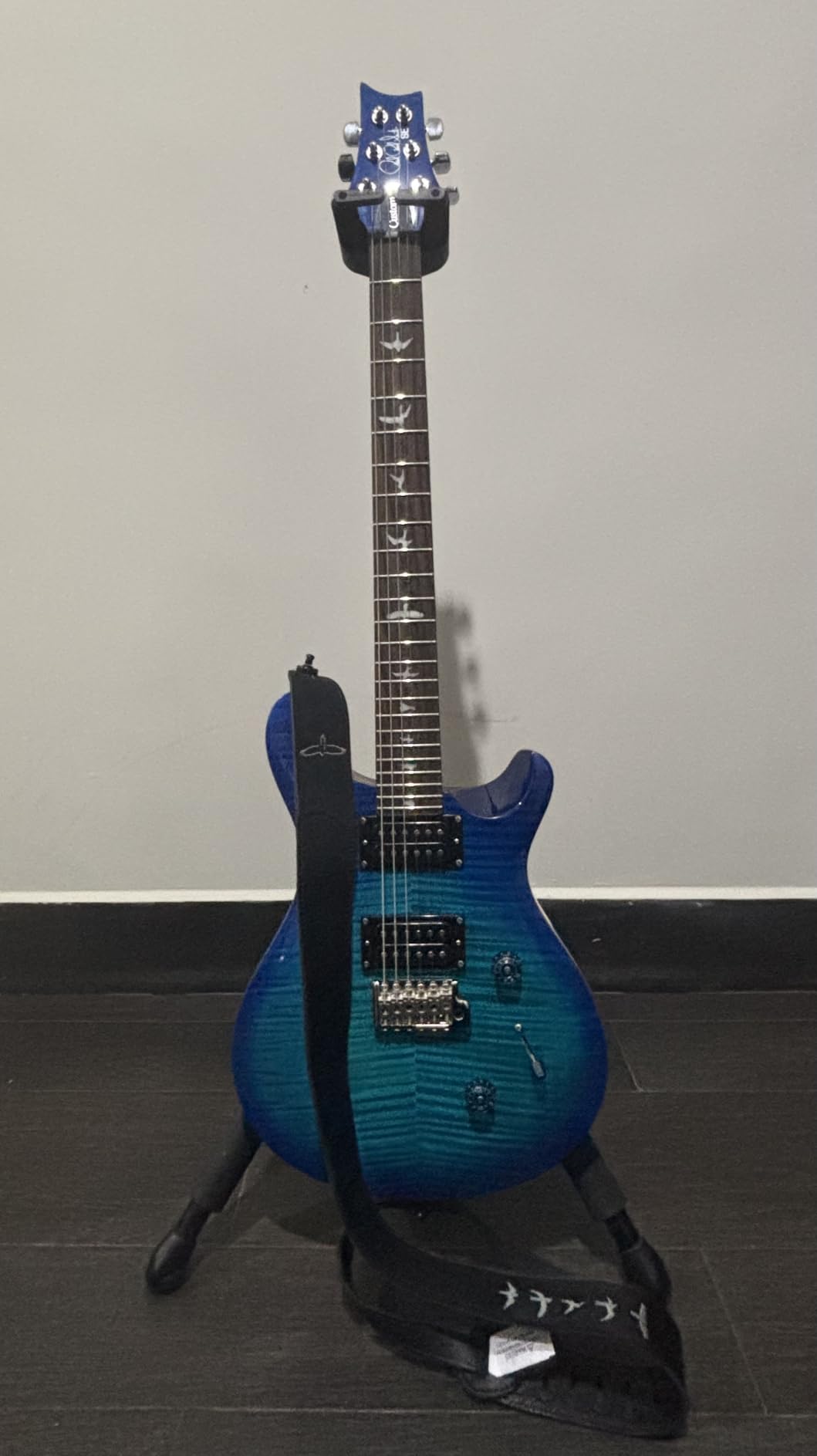 PRS SE Custom 24 Exclusive, Orange Tiger Smokeburst customer photo 1