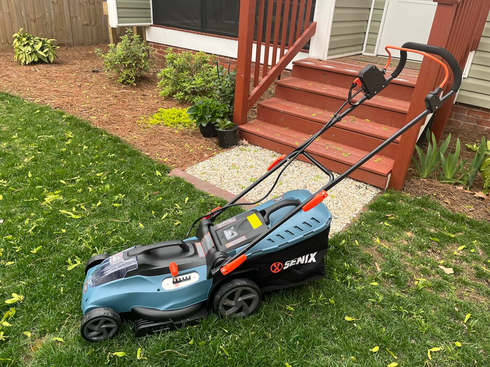 SENIX 40V Cordless Lawn Mower,15