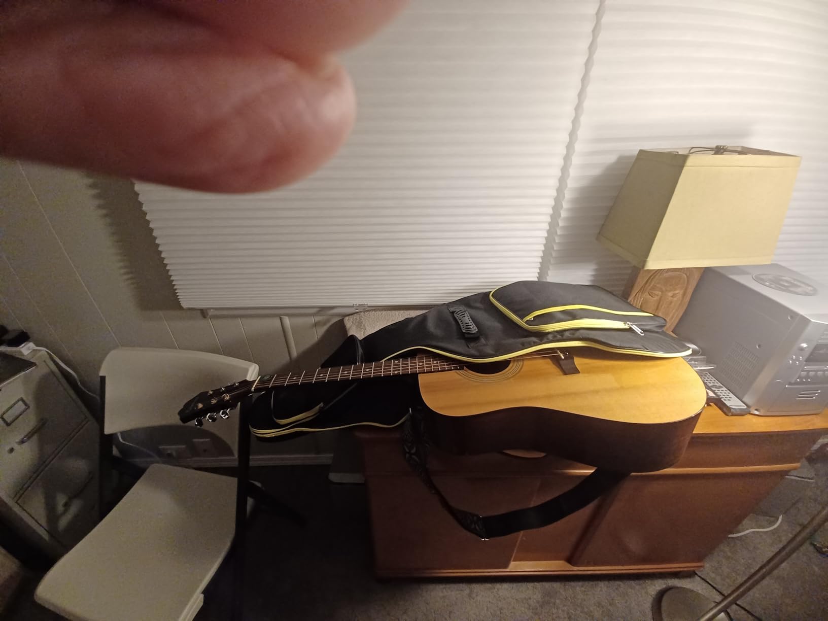 600D Waterproof Acoustic Guitar Gig Bag, 0.35