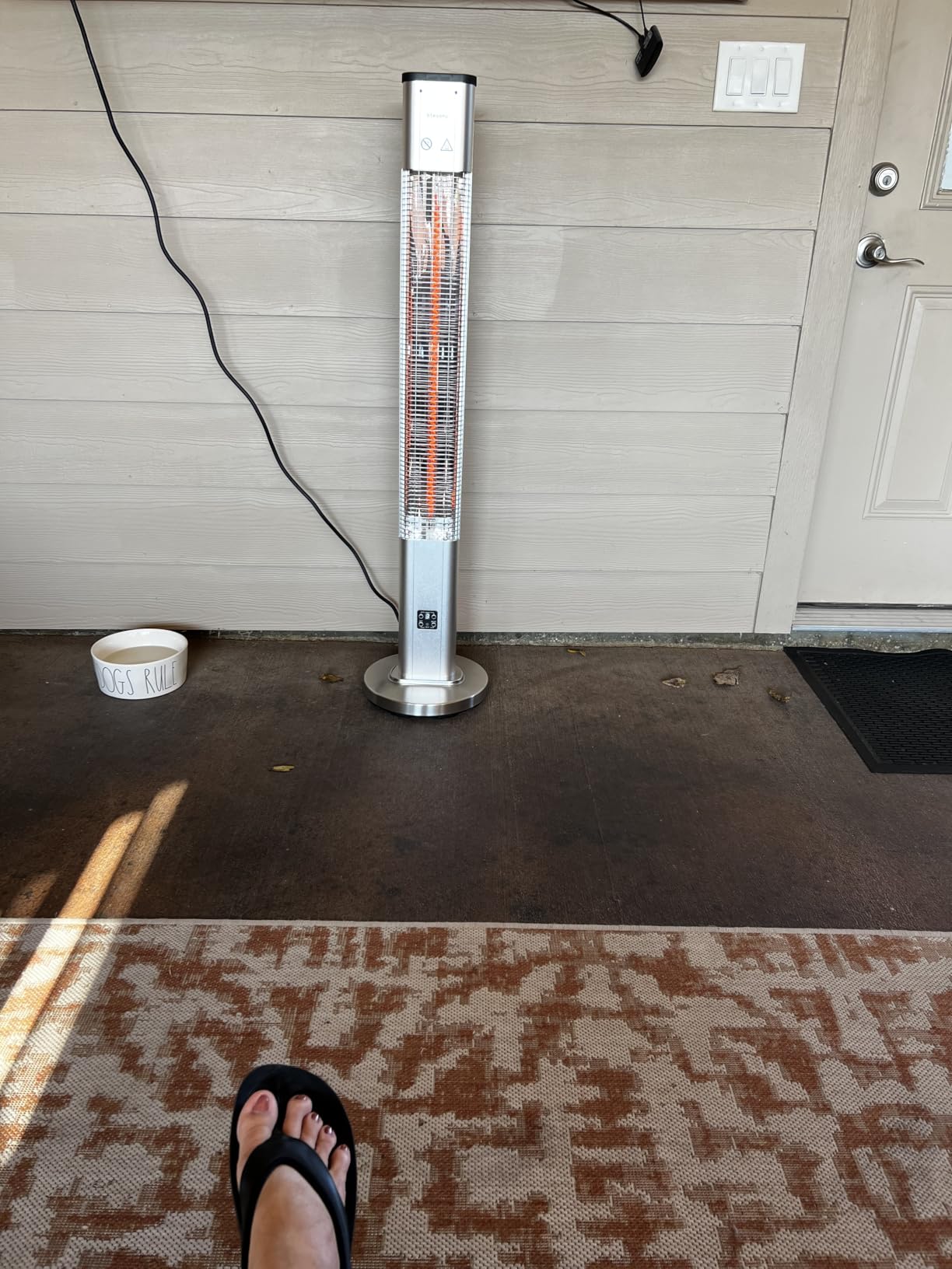 blessny 1500W Wall Mounted Electric Heater for Outdoor Patio & Garage customer photo 1