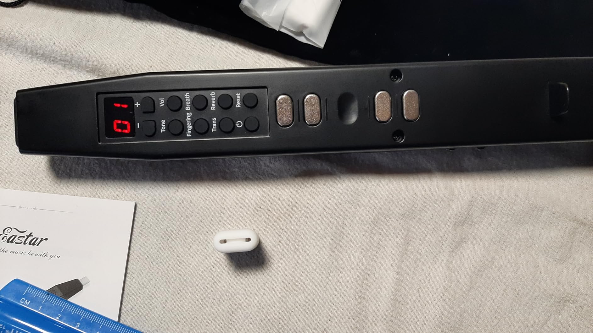 Eastar Electric Woodwind Sax 27 Tones MIDI Bluetooth Beginners Kit, EDA-100 customer photo 2