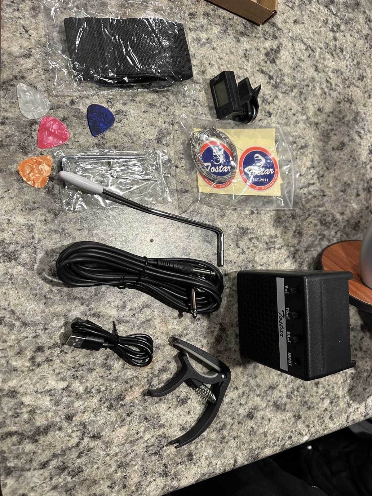 Tostar Electric Guitar Kit for Beginners with 39