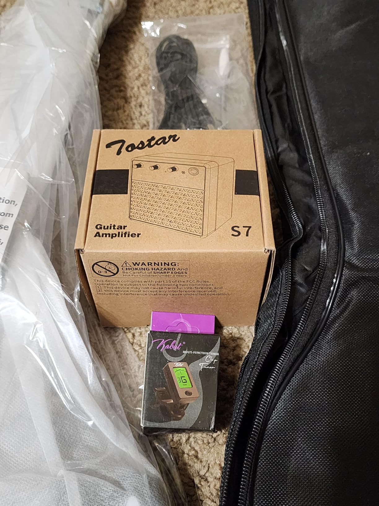 Tostar Electric Guitar Kit for Beginners with 39