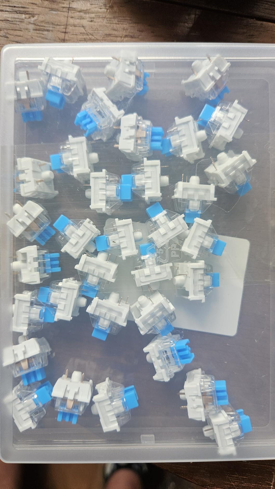 Keyboard Switches, 50 Pcs 3 PIN Blue Keyboard Clicker for 3D Prints customer photo 2