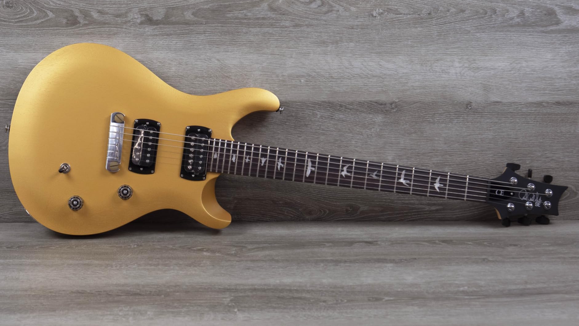 PRS SE CE24 Standard Stoptail Satin, Metallic Gold customer photo 2