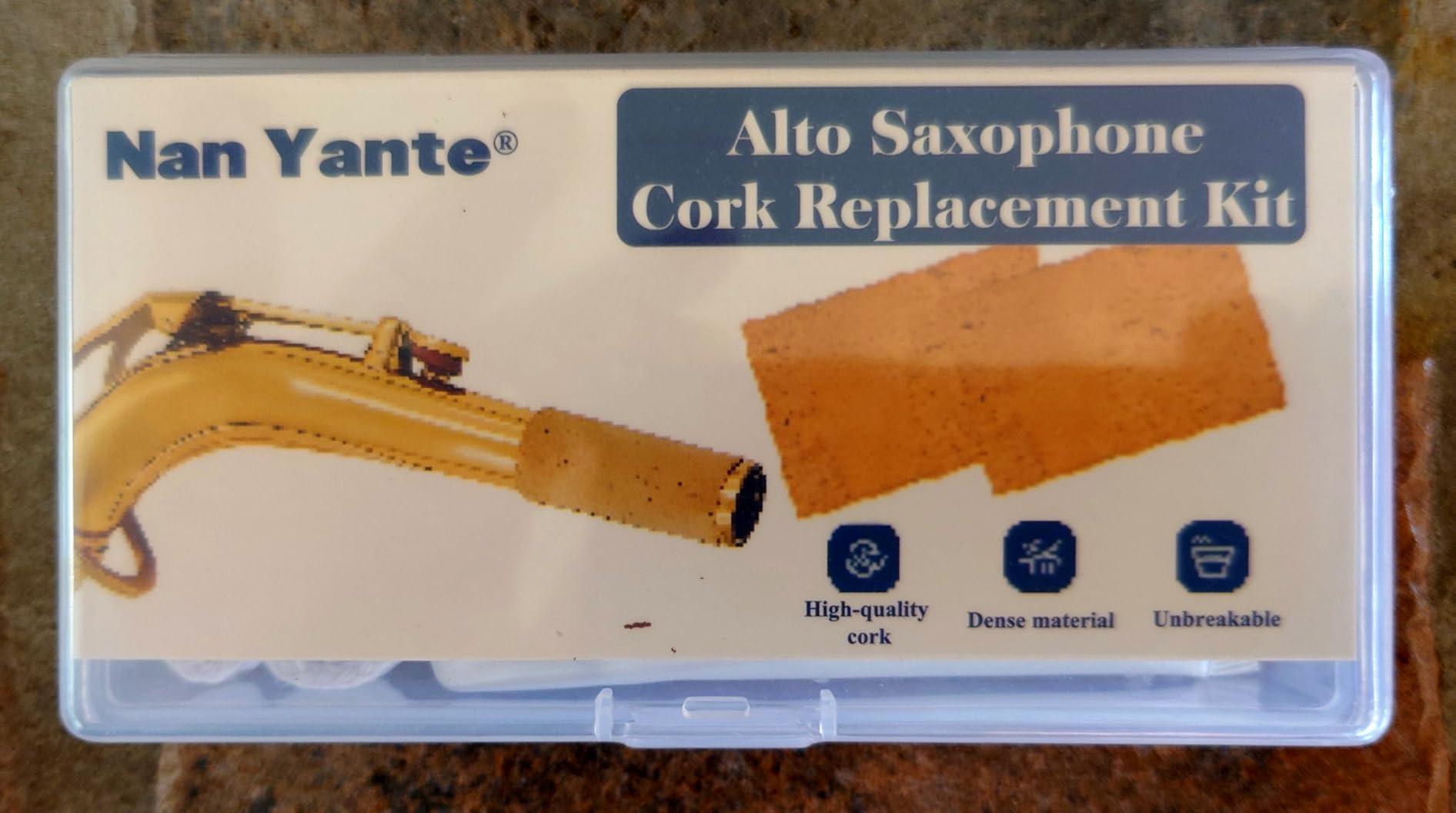 Tenor Saxophone Cork Replacement Kit | 3 PCS/ 42x62mm Corks, Cork Grease, Adhesive, Knife, 2x Sandpaper, Rope | Complete Maintenance & Repair Set customer photo 2