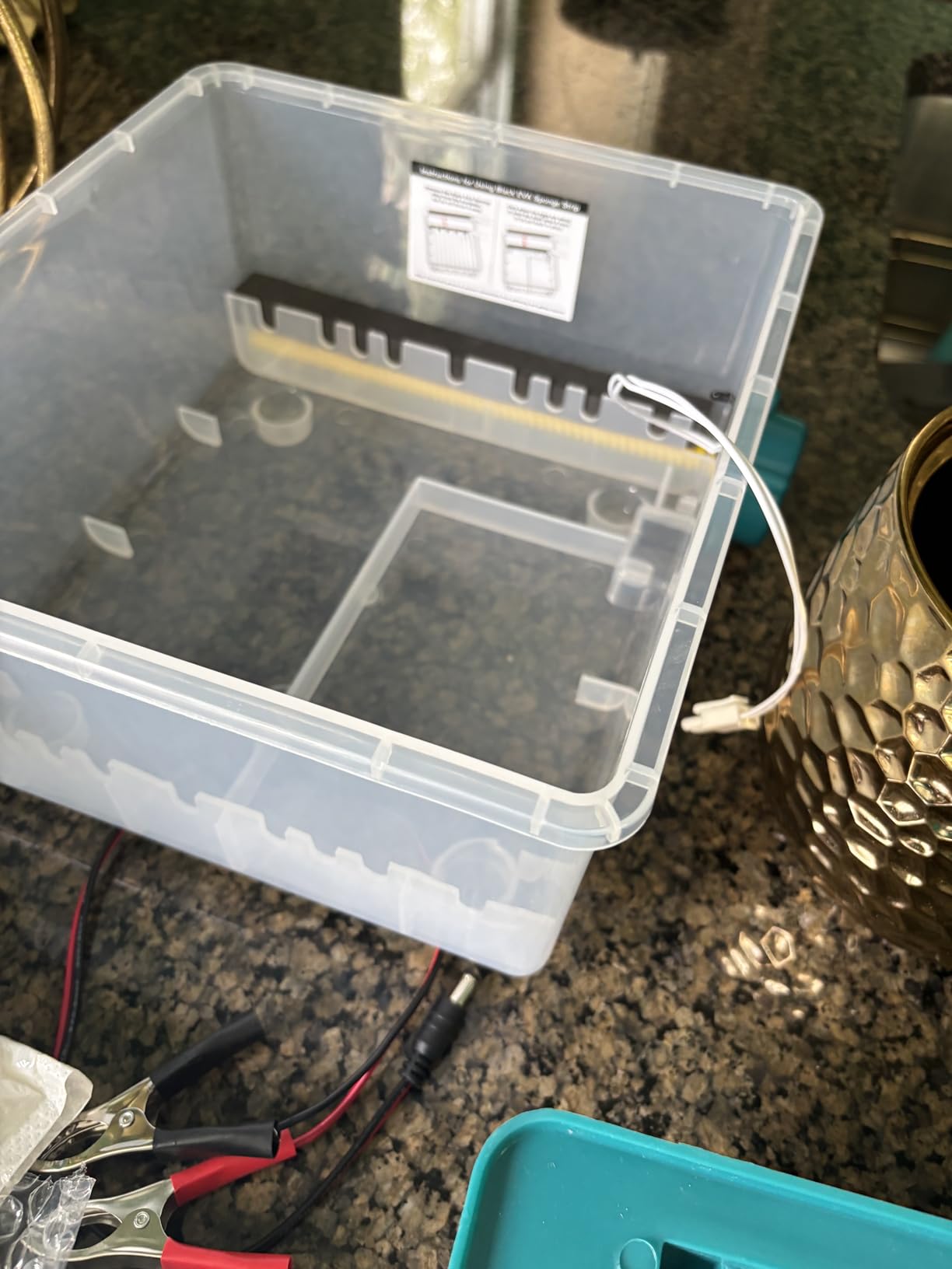 CoInceptus 16 Eggs Incubators for Hatching Eggs, Egg Incubator with Automatic Egg Turning and Temperature Control, Chicken Egg Incubators with Egg Candler for Duck Goose Pigeon Quail customer photo 1