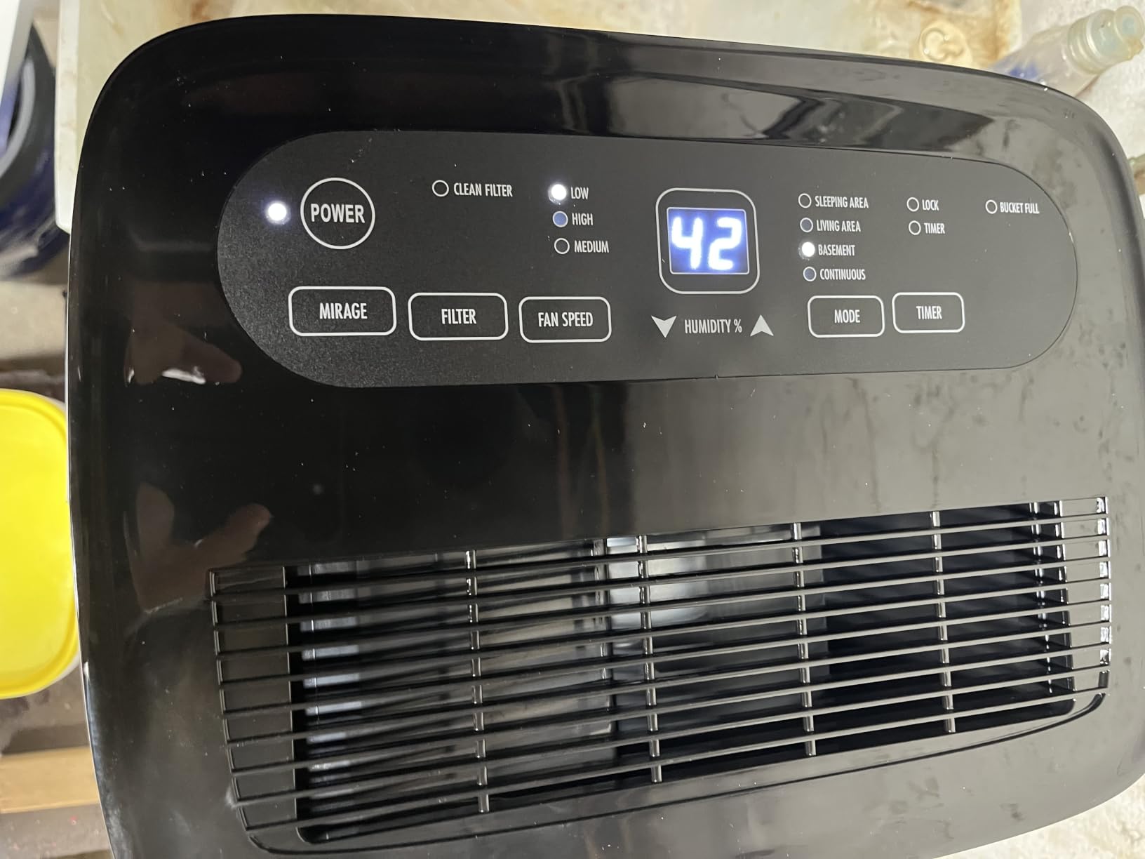 80 Pint Dehumidifier for Basement 5500 Sq. Ft. with Drain Hose, ENERGY STAR customer photo 2