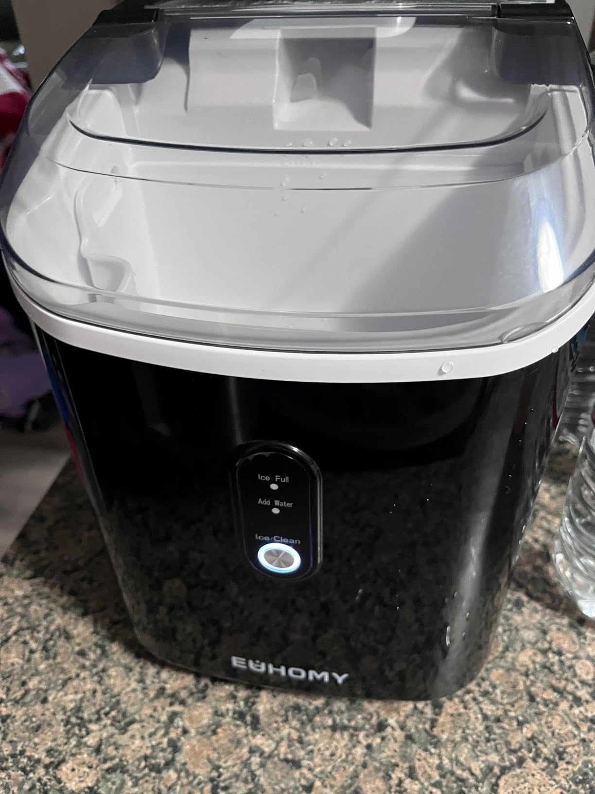 EUHOMY Ice Cube Maker Machine Countertop, 45Lbs/Day, 24Pcs in 13 Mins customer photo 1