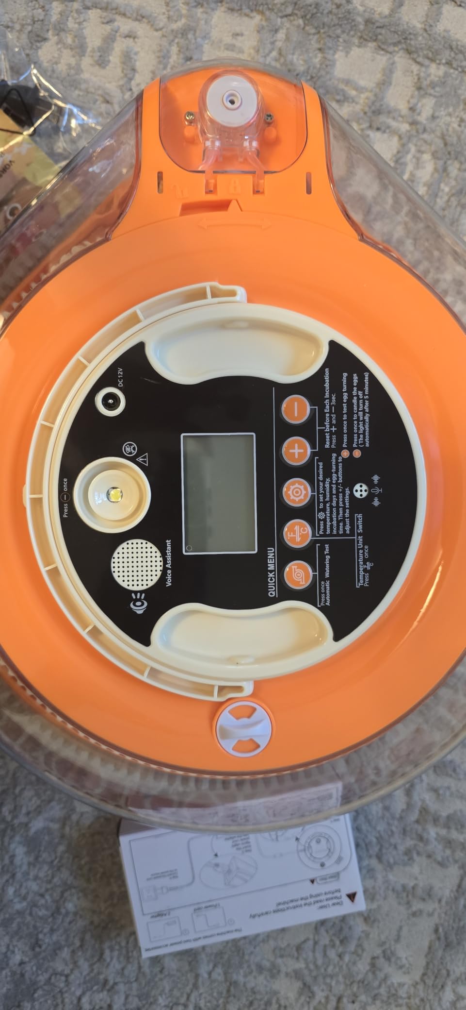 26-Egg Incubator for Hatching Eggs, Auto Turning, Temp & Humidity Control customer photo 1