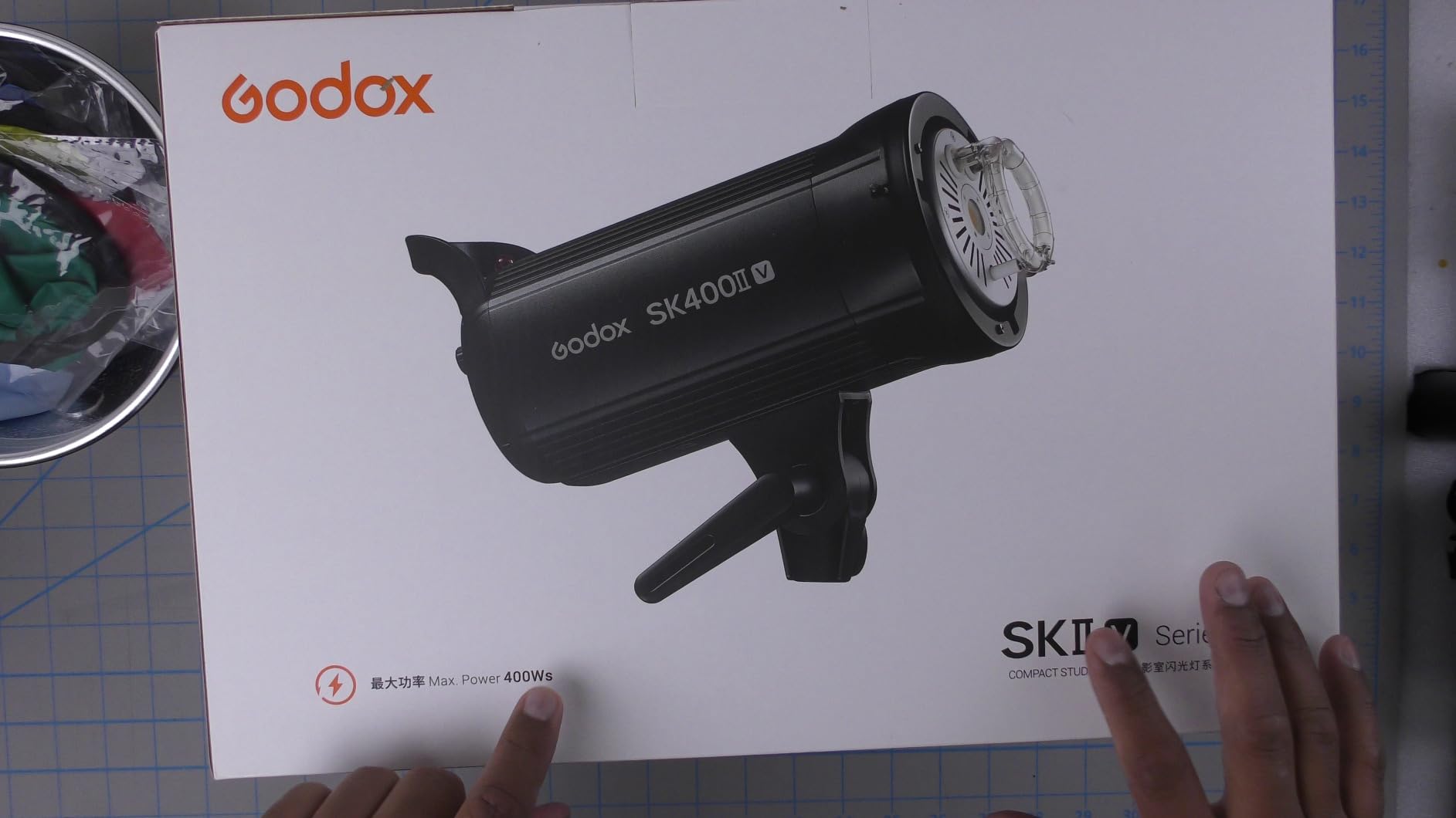 GODOX SK300III-V SK300IIIV 300Ws Professional Studio Strobe Flash Light customer photo 1