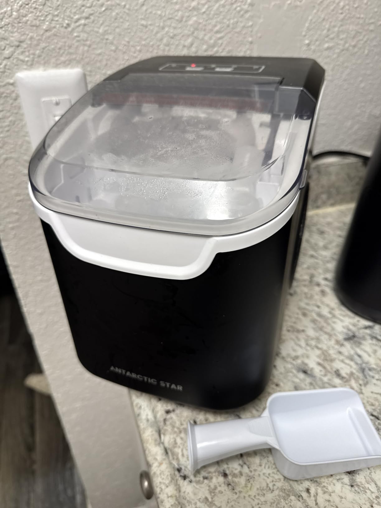 Antarctic Star Nugget Ice Maker Countertop 44Lb/Day LED Display Machine customer photo 1