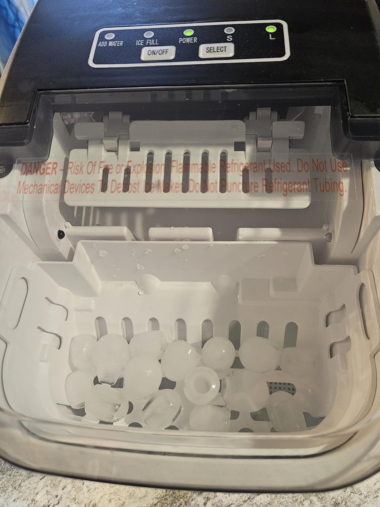 Antarctic Star Nugget Ice Maker Countertop 44Lb/Day LED Display Machine customer photo 2