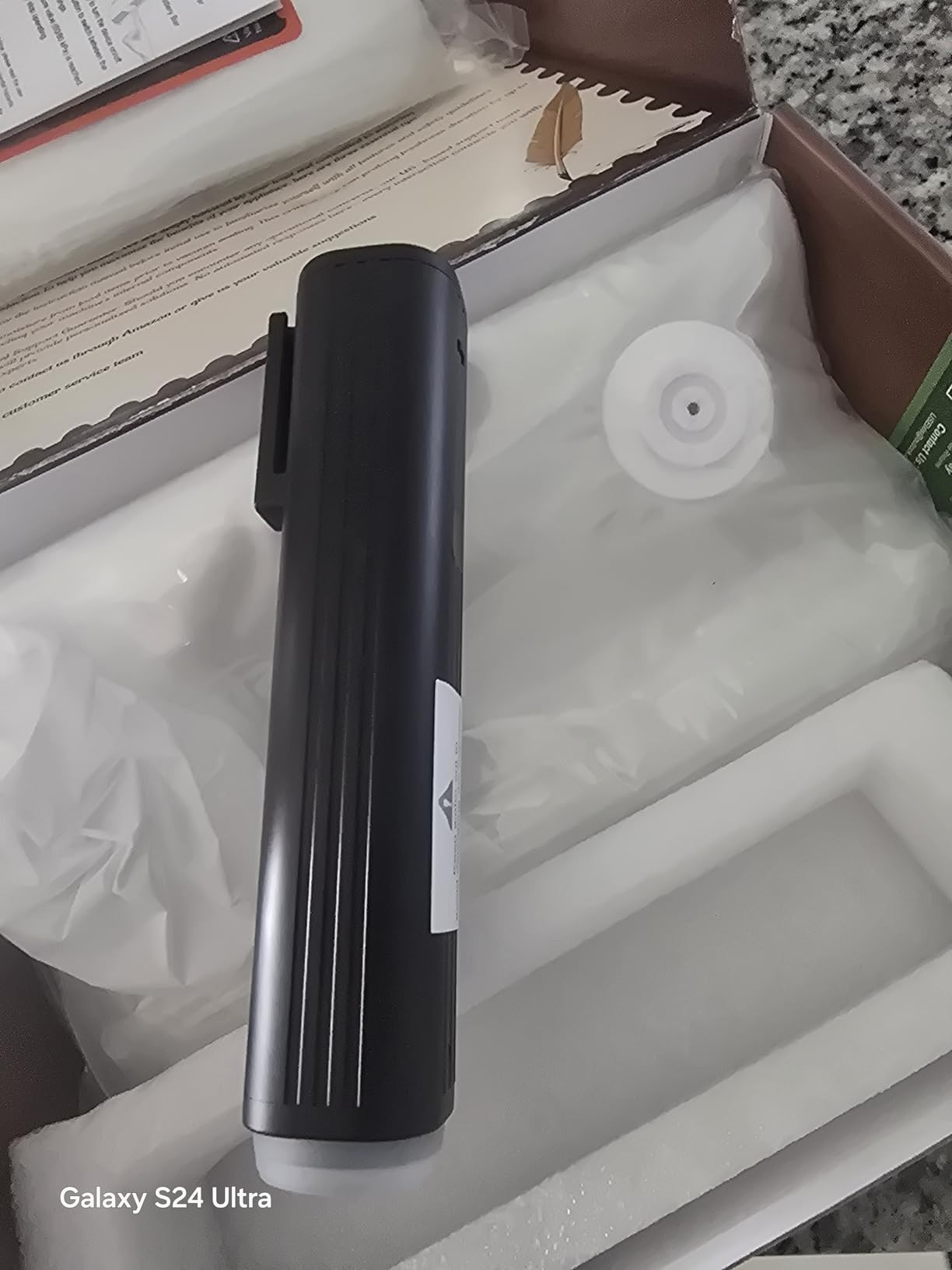 Elxis Vacuum Sealer, Portable handheld Vacuum Sealer + 30 Reusable Vacuum Bags, Portable Food Sealer, With LED pressure display, 2-Speed Pressure Control (60/80 Kpa) customer photo 2
