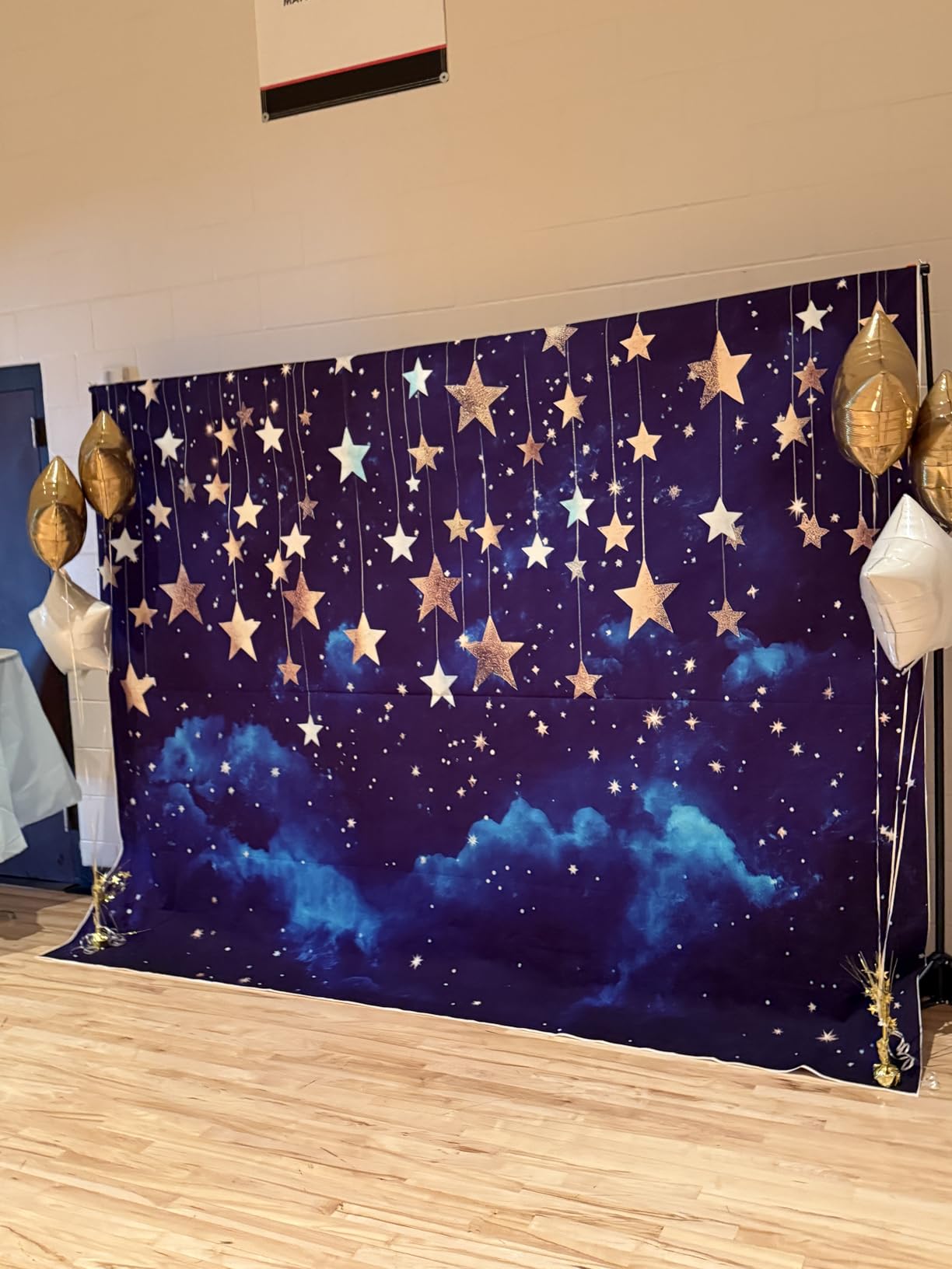 Backdrop Support Stand 6.6 x 10FT Photo Backdrop Stand Adjustable Photography Studio Background Support System Kit with Carrying Bag and 3 Clamps for Photo Video Shooting, Wedding, Party (6.6 x 10 ft) customer photo 1