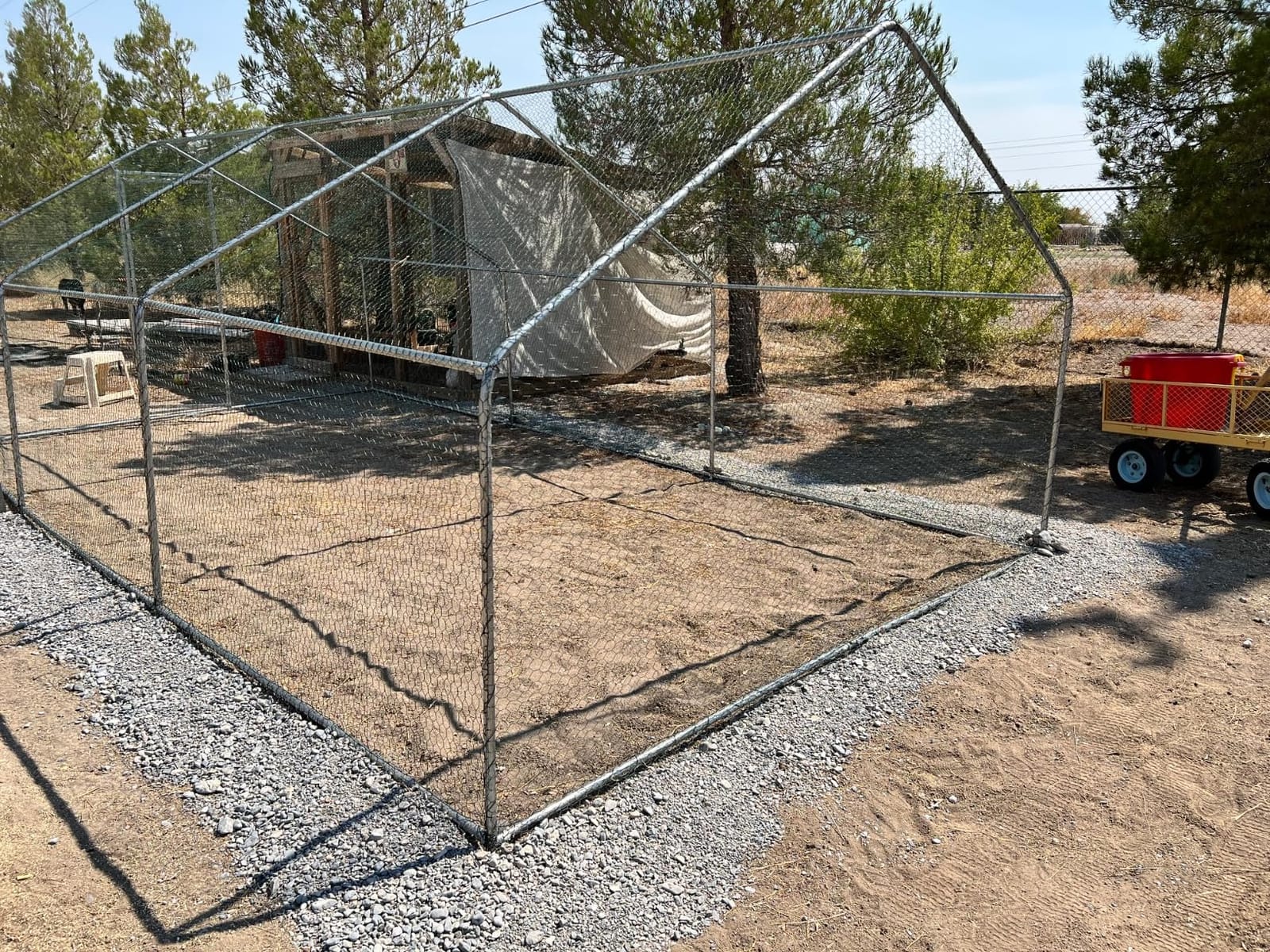 Metal Chicken Coop with Hardware Cloth, Walk-in Poultry Cage for Hen Duck customer photo 1