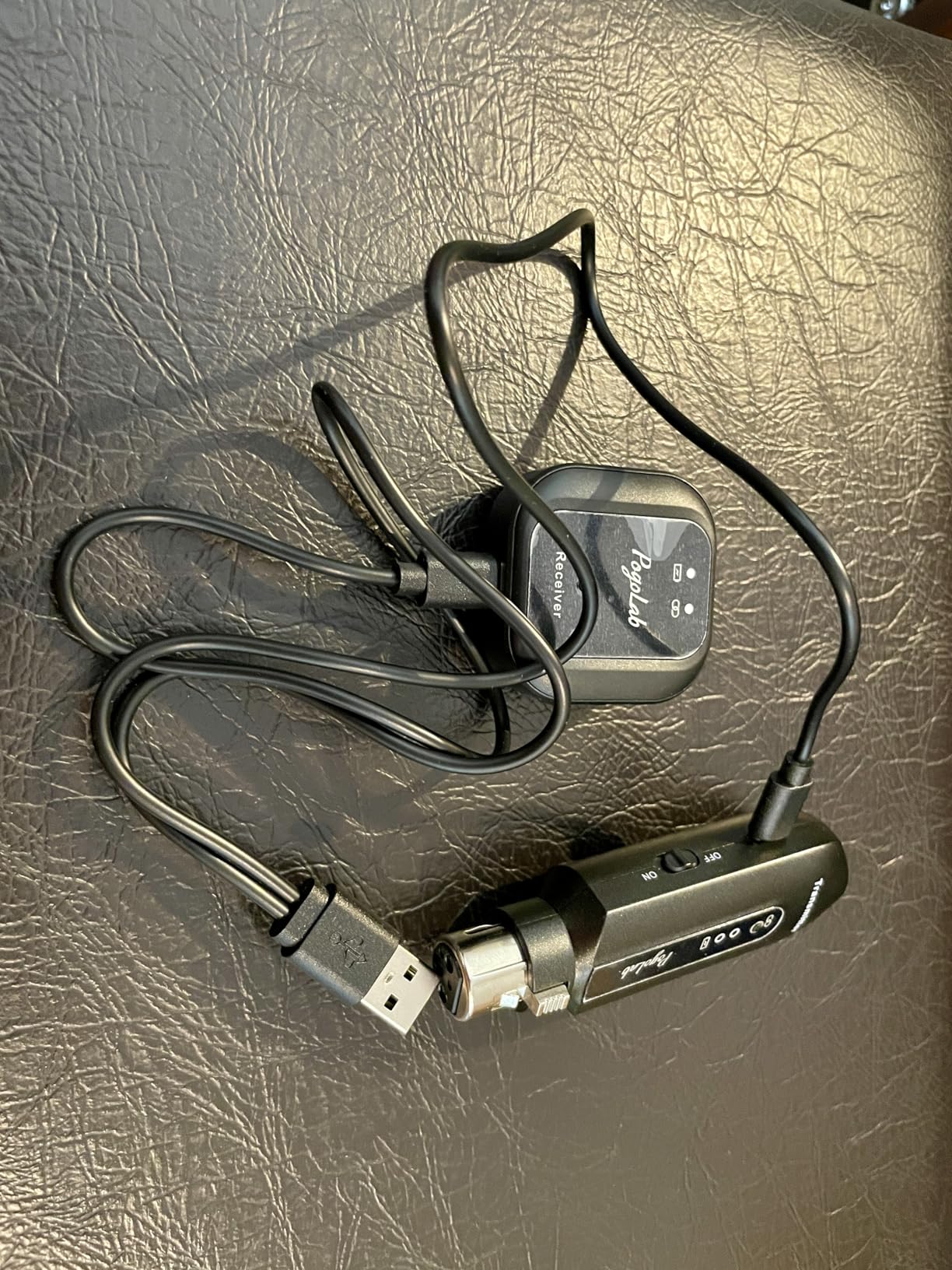POGOLAB Wireless in-Ear Monitor System, UHF 7-Channel IEM with XLR & AUX/LINE, 1ms Ultra-Low Latency, 164ft Range, 48kHz/24Bit, Rechargeable Transmitter & Belt Receiver for Stage, Band, Live Performance customer photo 1