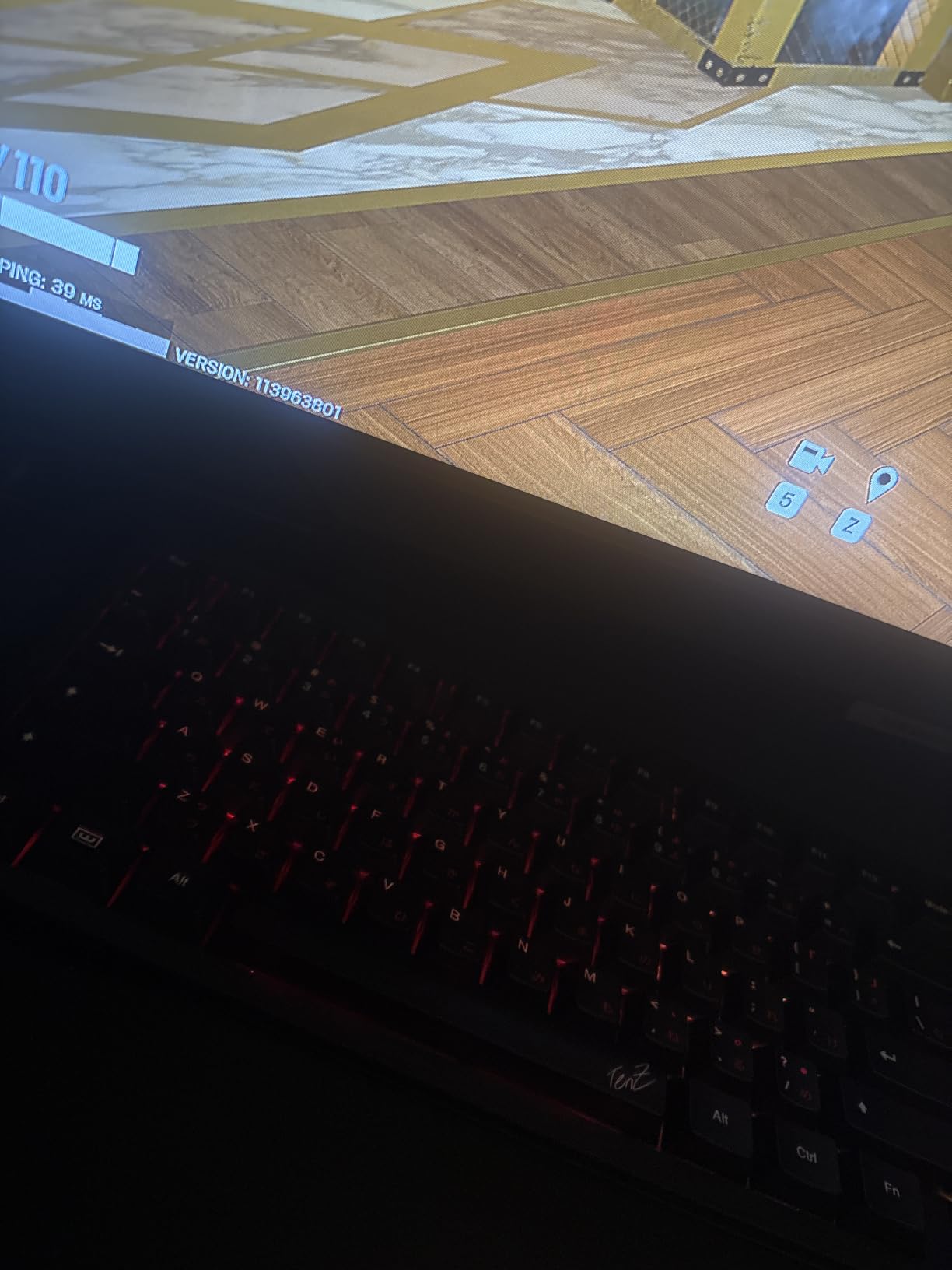 TenZ Takeover 75% Keyboard by Wooting customer photo 1