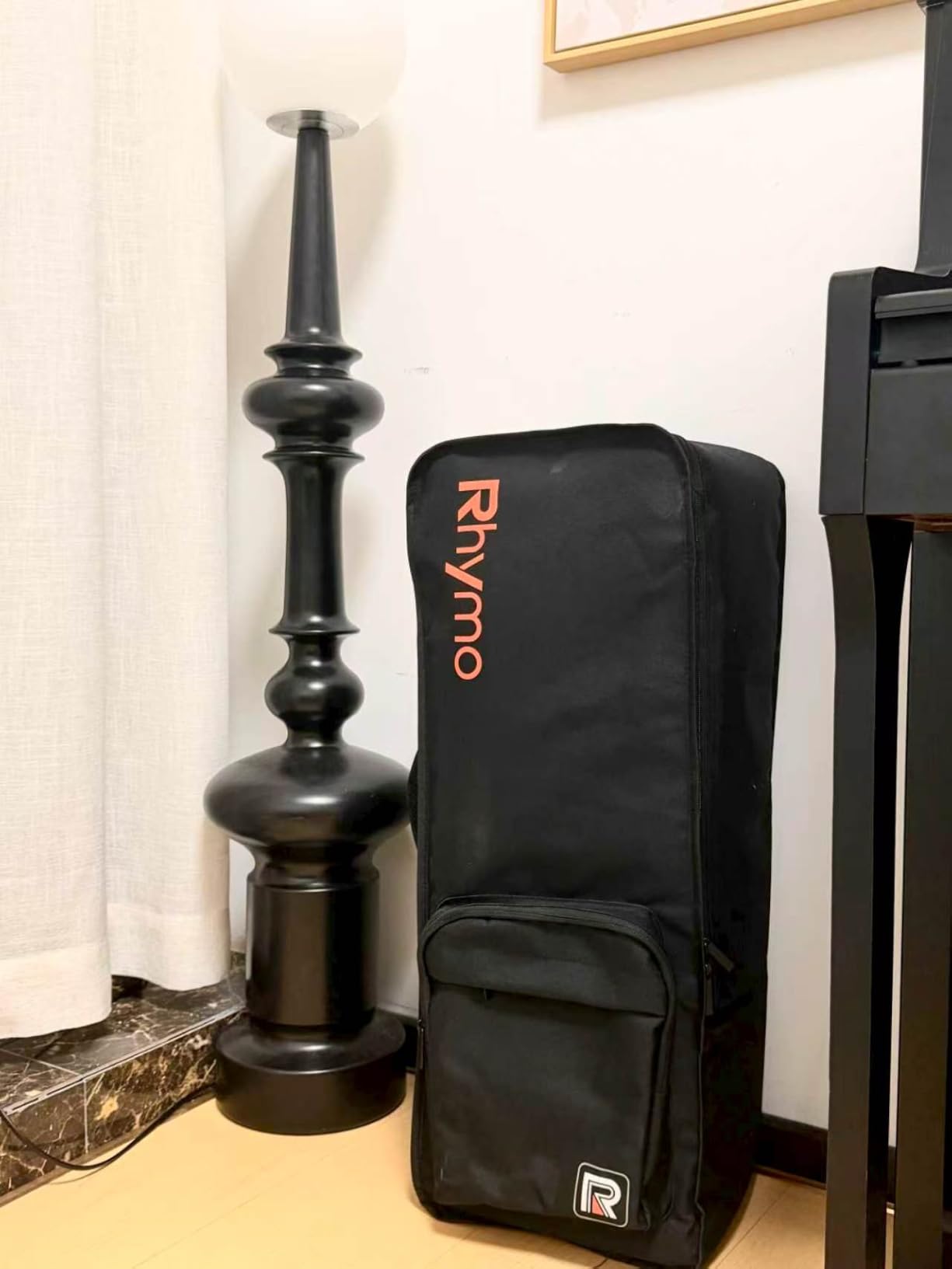Rhymo FP88H Folding 88-Key Weighted Digital Piano Hammer-Action Keys | Built-In 40W Speakers & Battery | Reverb & Effects | Bluetooth MIDI/Audio | Great for Beginners & Experienced Players customer photo 1