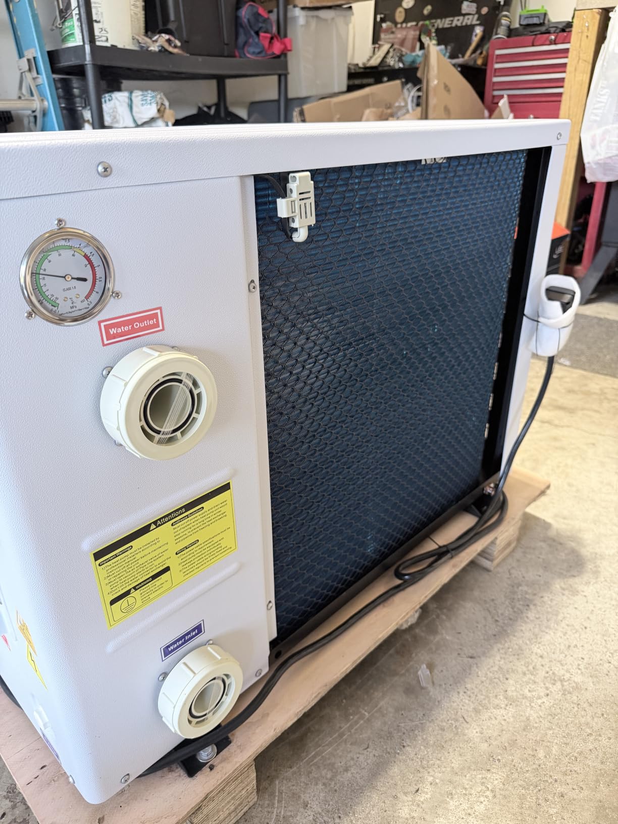 Swimming Pool Heat Pump, 18,000 BTU, 5,200 Gal customer photo 2