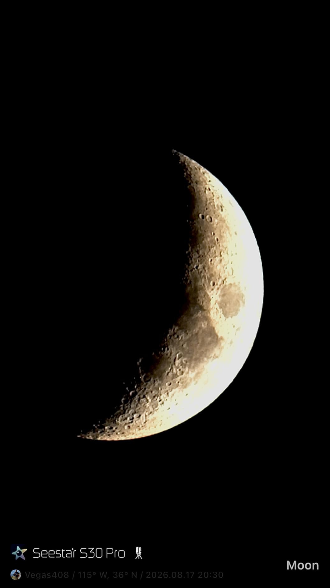 ZWO Seestar S30 Pro Smart Telescope, App-Controlled Astrophotography customer photo 2