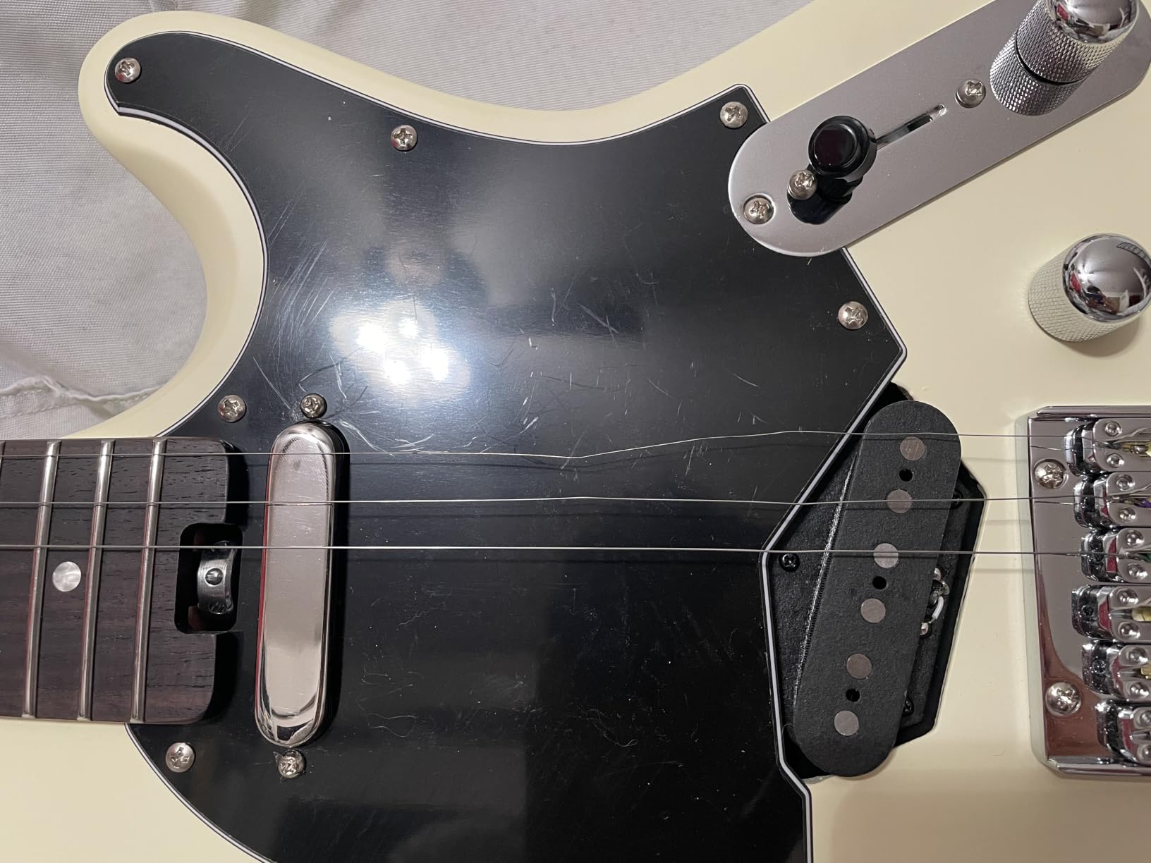 HILS HNT1 T-Style Headless Guitar - SS Alnico V Pickups, 25.5