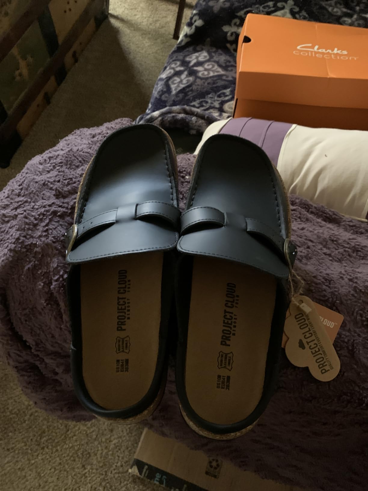 100% Genuine Leather Moccasin Style Clogs for Women - Fall Shoes for Women customer photo 2