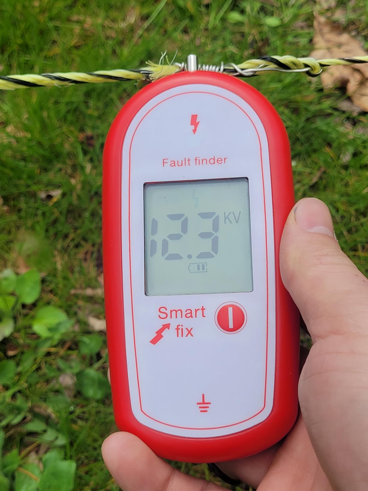 Solar Electric Fence Charger LD02, 1.2J with Short Circuit Alarm customer photo 2