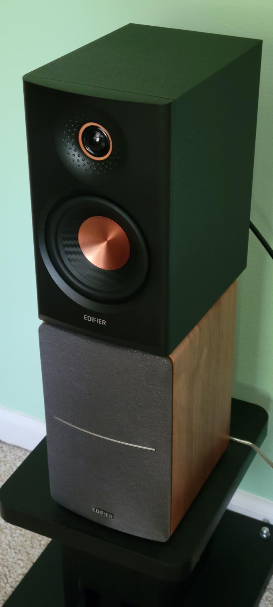 Edifier MR4.5 Bi-Amped Studio Monitor, 80W RMS Bookshelf Speakers - Black | 4.5
