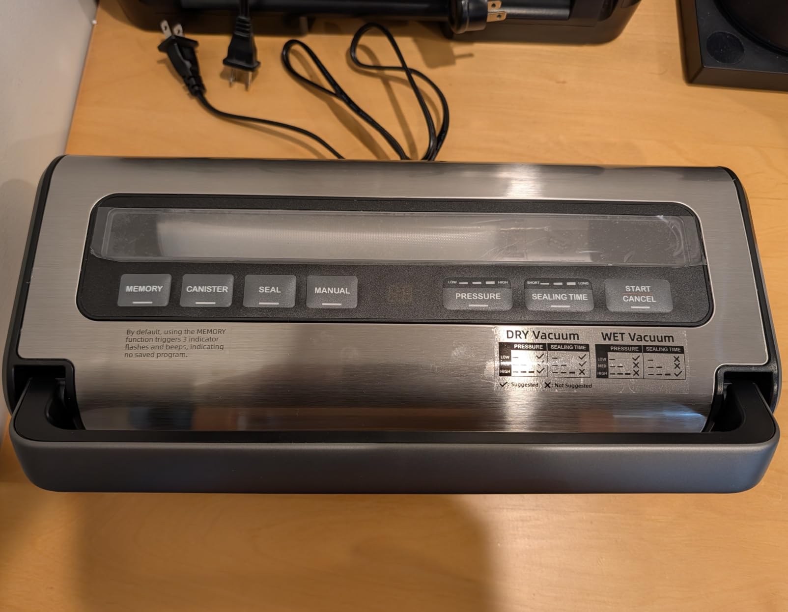 AAOBOSI 95KPa 9-in-1 Wet/Dry Vacuum Sealer, 8X Freshness customer photo 2