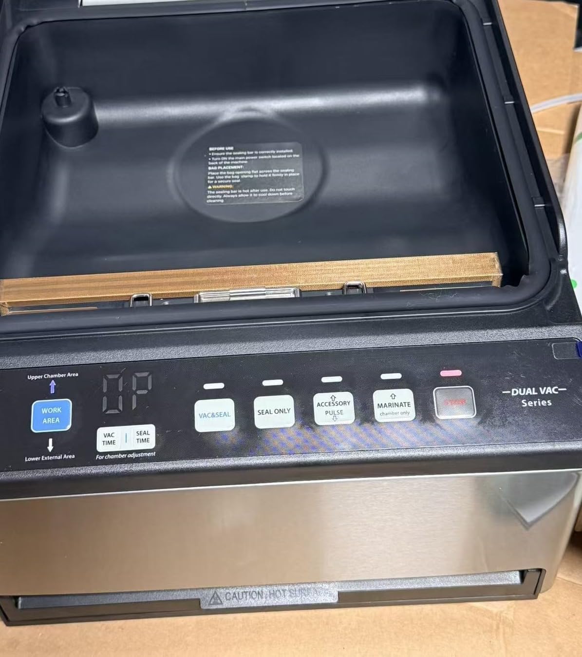 Beelicious Pro DualCore CVS101 6L Chamber Vacuum Sealer for Wet Foods customer photo 1