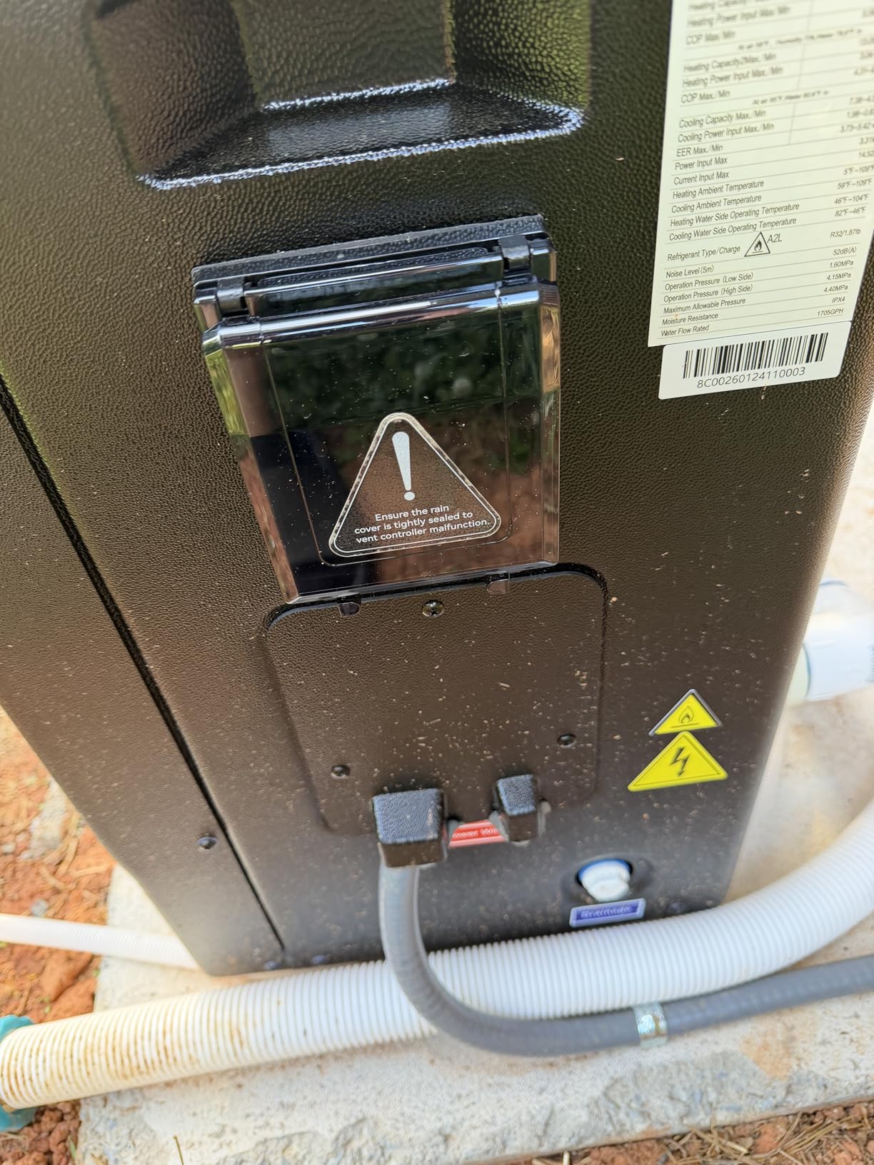 MICOE 18000 BTU Pool Heater for Above Ground Pool Up to 5500 Gallons customer photo 1