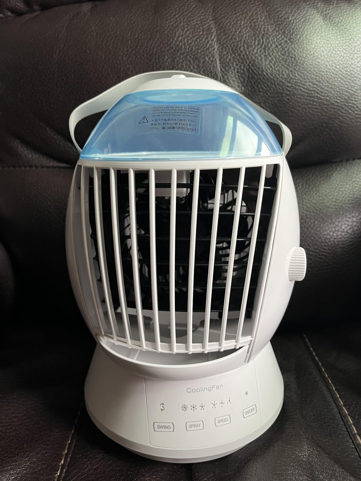 Portable Air Conditioners, Air Cooler Evaporative Personal Mini AC,Portable AC for Room, Car, Bedroom, Office, Outdoor-WHITE customer photo 1