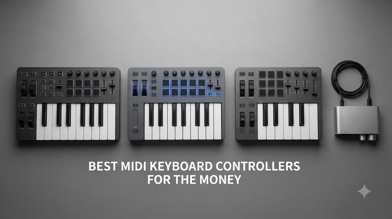 best midi keyboard controllers for the money