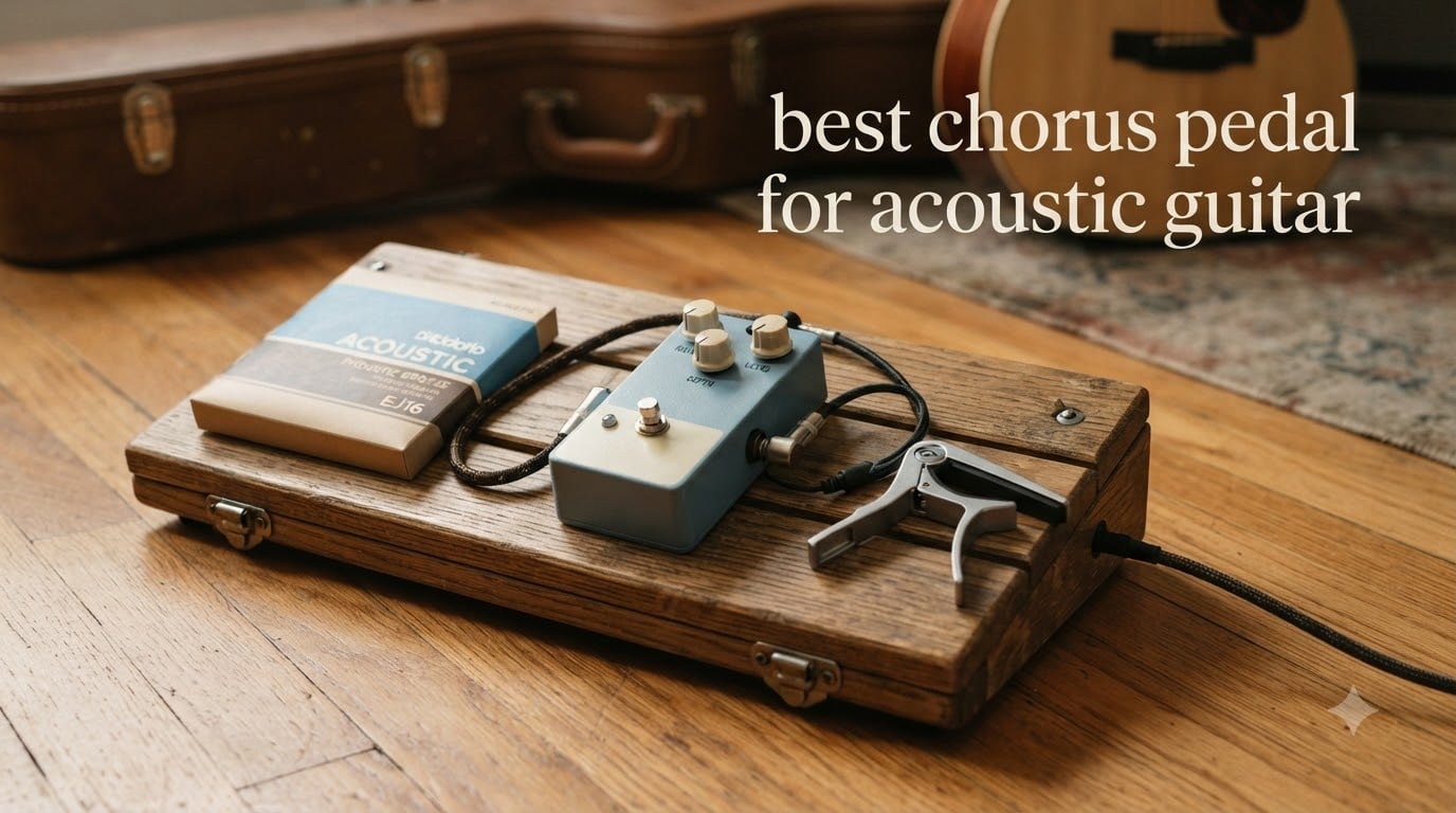 best chorus pedal for acoustic guitar