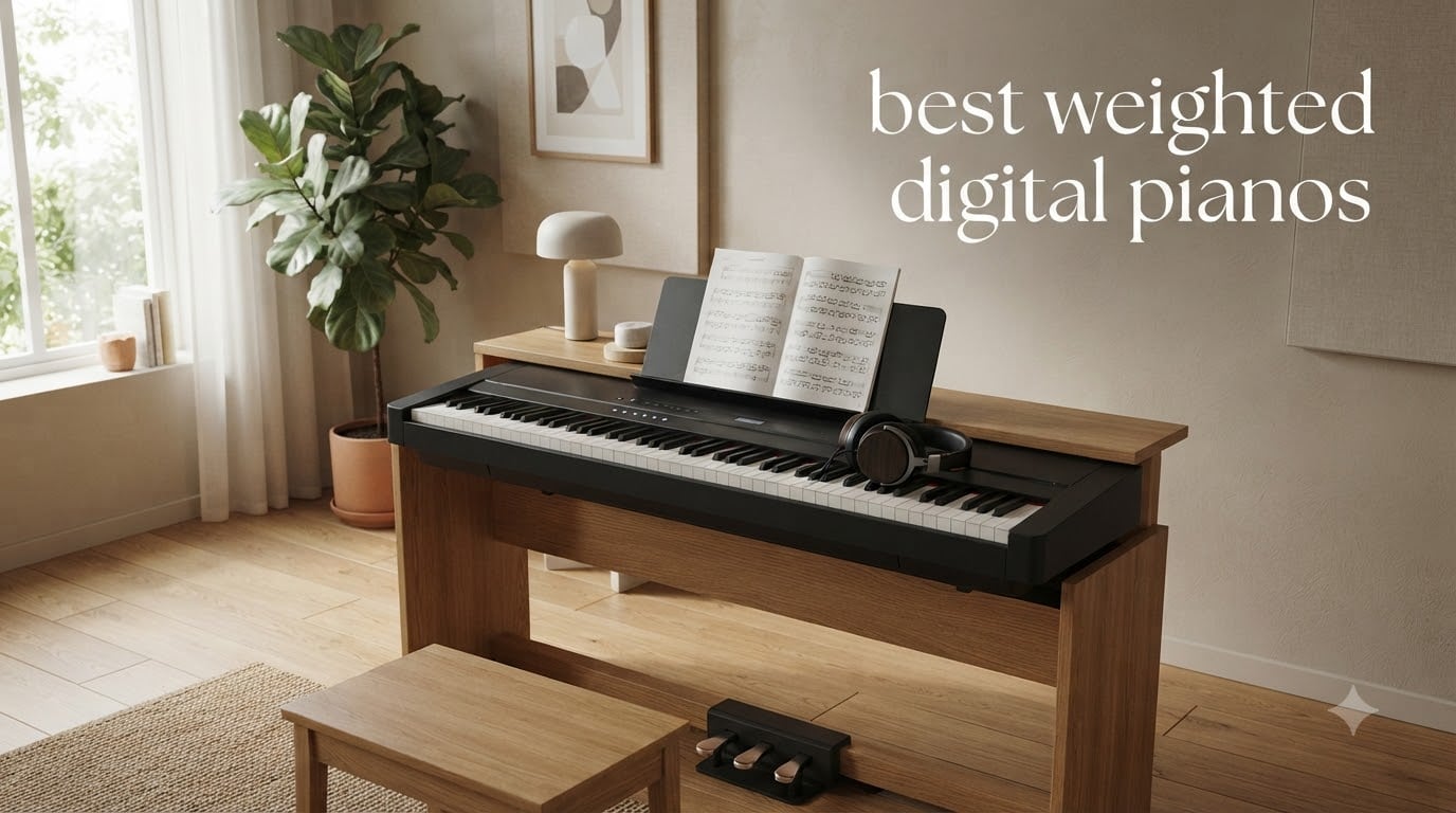 best weighted digital pianos