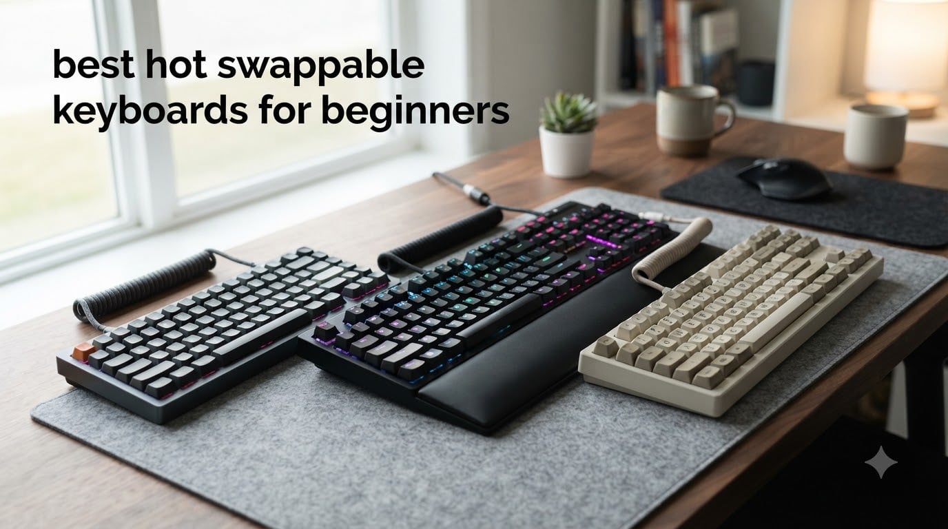 best hot swappable keyboards for beginners