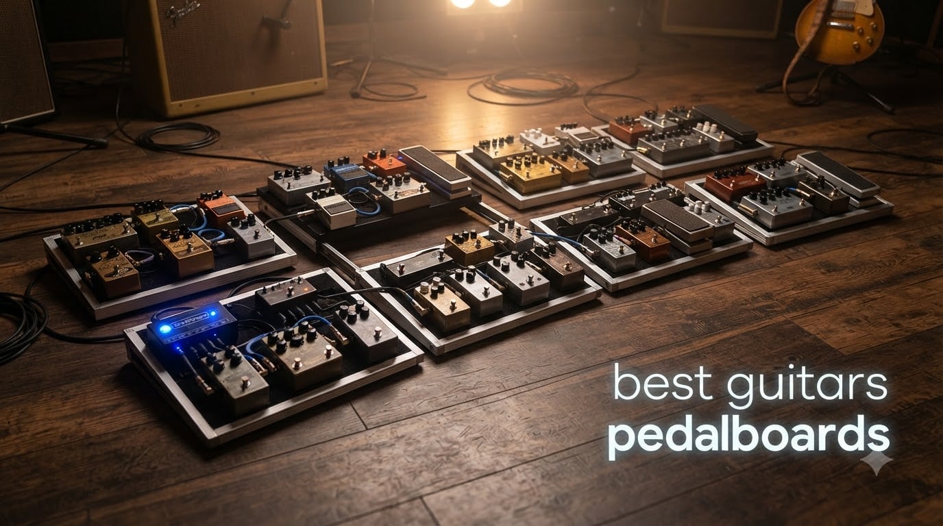 best guitars pedalboards